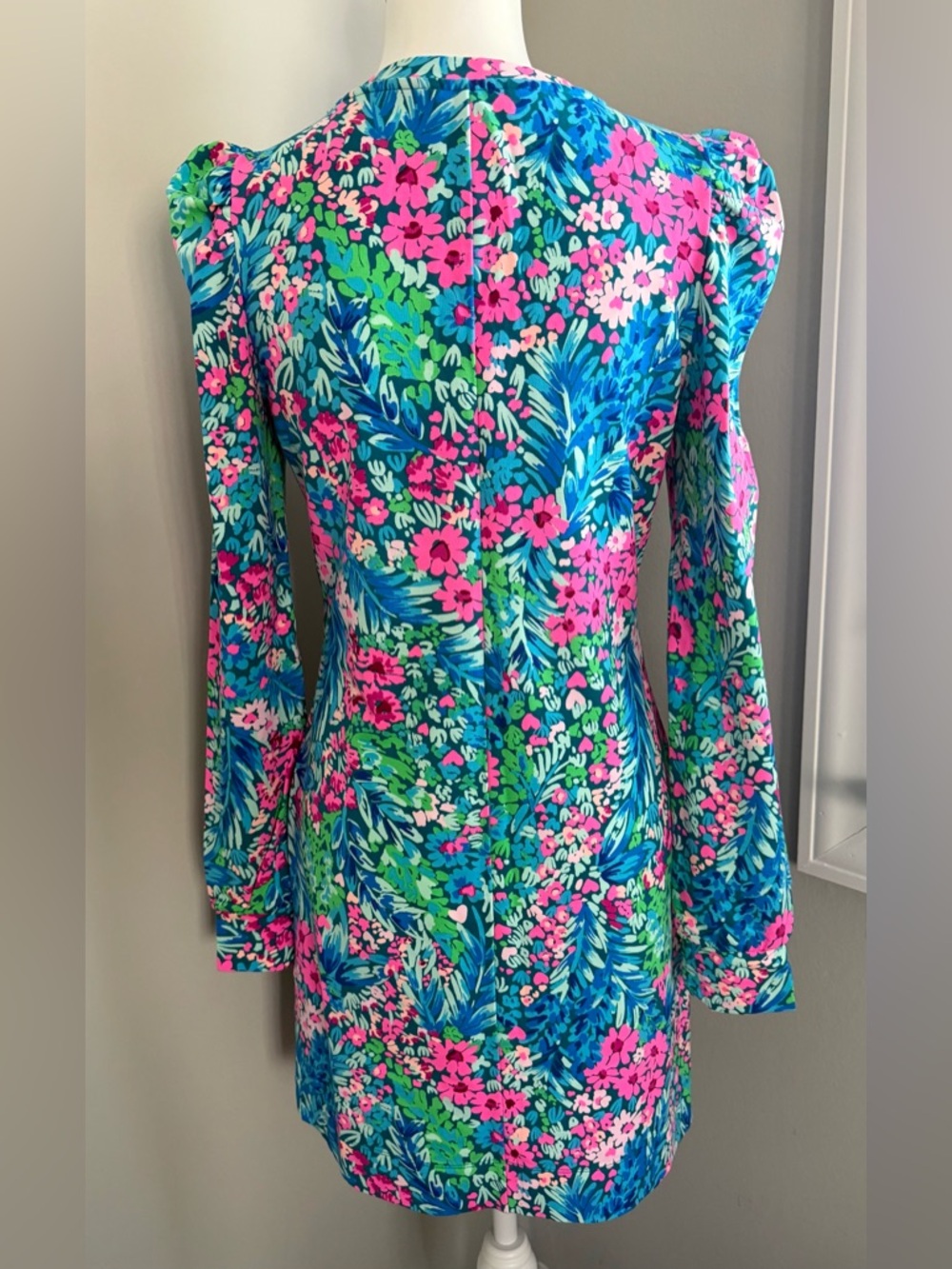 Lilly Pulitzer Jansen Dress in Multi Tiny Garden Size S - Picture 5 of 10